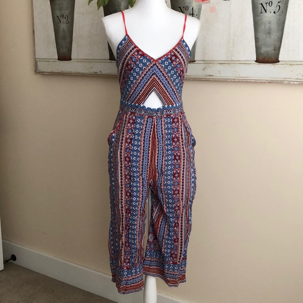 Romper with thin straps